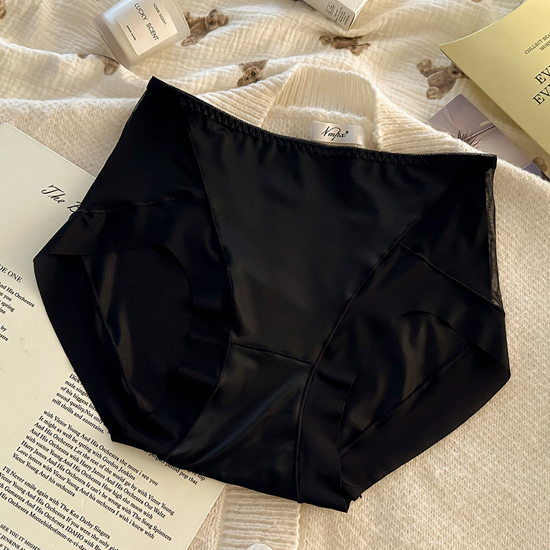 Plus-size ženske bezšivne gaćice visokog struka, podizanje stražnjice, prozračne, kontrola abdomena, antibakterijske; glavni materijal najlon 70-80%, podstava od viskoze 80-90%