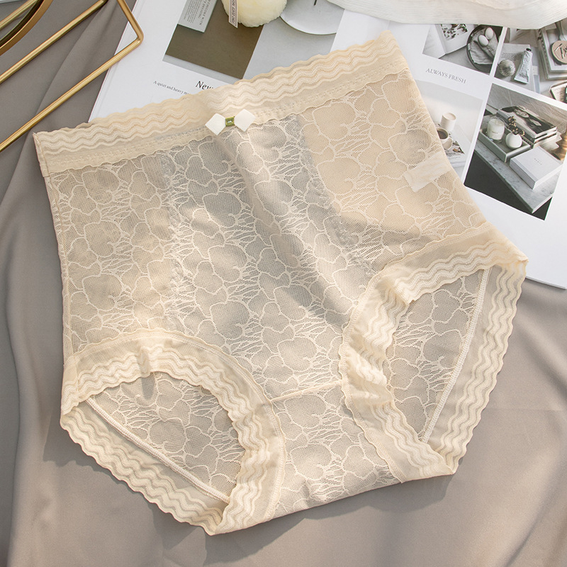 Ženske gaćice s visokim strukom, glavni materijal najlon 70–80%, između nogu podstava 100% pamuk, prozračne, antibakterijske, pletene