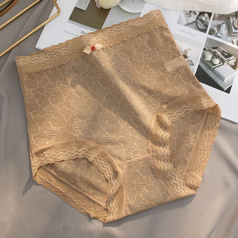 Ženske gaćice s visokim strukom, glavni materijal najlon 70–80%, između nogu podstava 100% pamuk, prozračne, antibakterijske, pletene