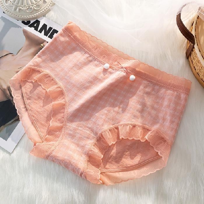Plus-size γυναικείο εσώρουχο, νάιλον ύφασμα, μέση μεσαίας ύψους, διαπνέον, αντιβακτηριακό, αδιαρροϊκό