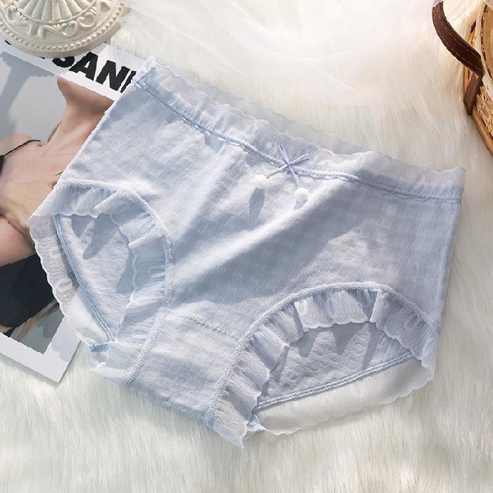 Plus-size γυναικείο εσώρουχο, νάιλον ύφασμα, μέση μεσαίας ύψους, διαπνέον, αντιβακτηριακό, αδιαρροϊκό