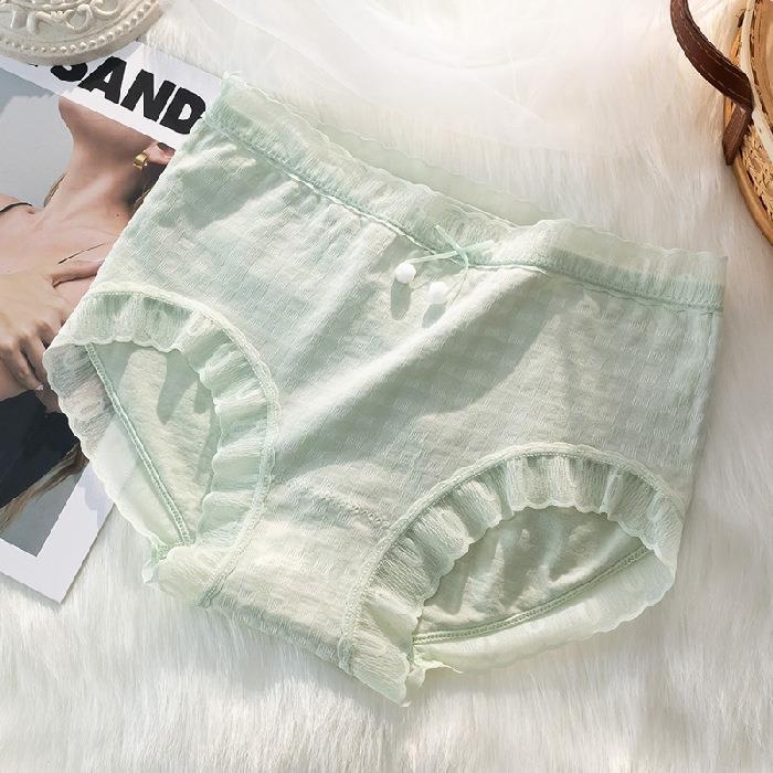 Plus-size γυναικείο εσώρουχο, νάιλον ύφασμα, μέση μεσαίας ύψους, διαπνέον, αντιβακτηριακό, αδιαρροϊκό