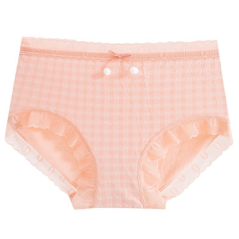 Plus-size γυναικείο εσώρουχο, νάιλον ύφασμα, μέση μεσαίας ύψους, διαπνέον, αντιβακτηριακό, αδιαρροϊκό