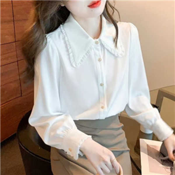 Cardigan s flis podstavom, Baby Doll ovratnik, lampion rukavi, poliester ≥95%, tekstura crumple