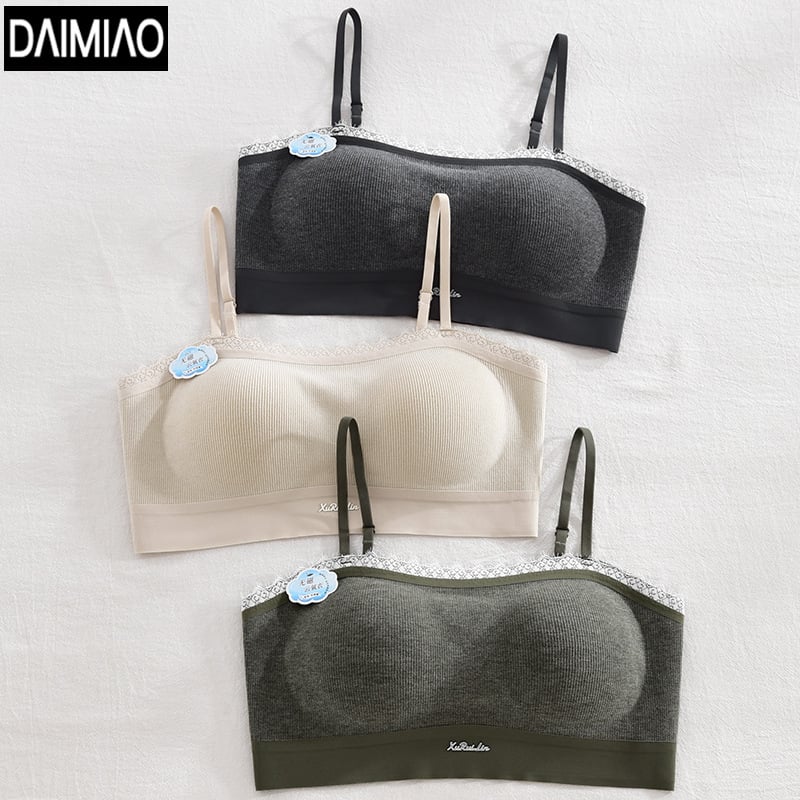 Brushed плат за топлина – дамски сутиен с пълна чашка, стил Tube-top с дантела на гърба, фиксирани презрамки, подплата от акрилова нишка