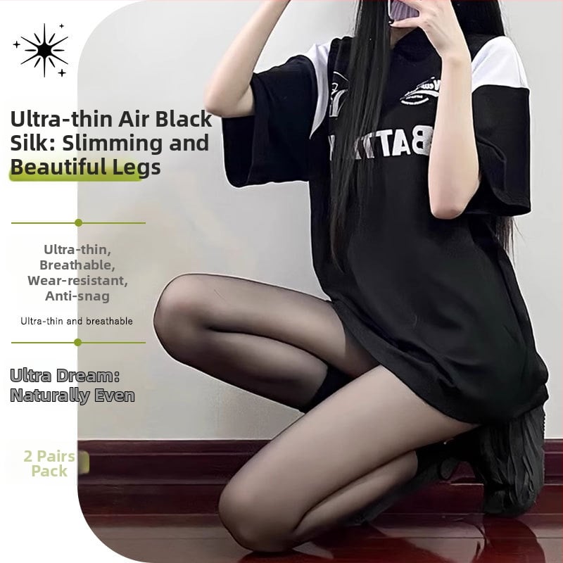 Γυναικείες διαφανείς καλσόν Velvet-nylon, υπερ-λεπτές, αόρατες, μορφοποιούσες (70–80% νάιλον)