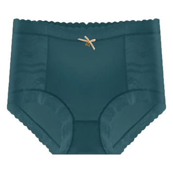 Lenjerie intimă pentru femei, talie medie, din ice silk nylon, căptușeală din bumbac în zona intimă, respirantă, antibacteriană