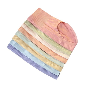 Chiloți femei talie înaltă, fără cusături, pentru controlul abdomenului, din poliester, tricot