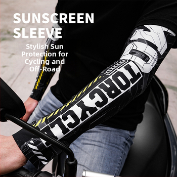 Išorinė rankovė su UV apsauga — be siūlės, Ice Silk audinys, dryžuotas raštas, pritaikomas su logotipu, suaugusiems unisex