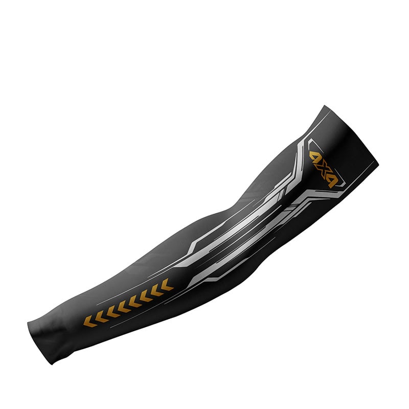 Išorinė rankovė su UV apsauga — be siūlės, Ice Silk audinys, dryžuotas raštas, pritaikomas su logotipu, suaugusiems unisex