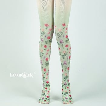 Γυναικείες κάλτσες με αγροτικό διαβαθμισμένο εκτύπωμα, μεσαίου πάχους, περιεκτικότητα κύριου υφάσματος 90–95%, κυκλοφόρησε το 2020