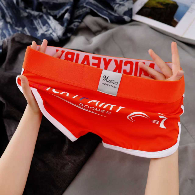 Mickyfairy Boxer bărbăți din bumbac, imprimeu – talie medie, respirabile și confortabile