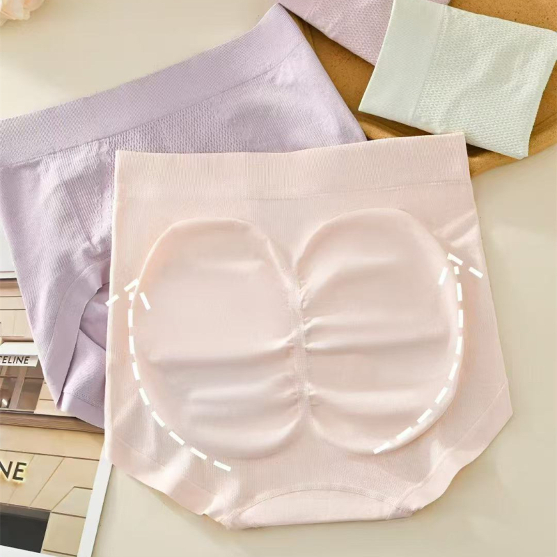 635-1 Ženske besprijekorne gaćice s visokim strukom – nude spandex, oblikovanje trbuha i podizanje stražnjice, plus veličina
