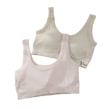 Liemenė su latekso formuotais puodeliais, kvėpuojanti, be siūlių nugaros dizainas, fiksuotos dvigubos petnešos, vest stiliaus.