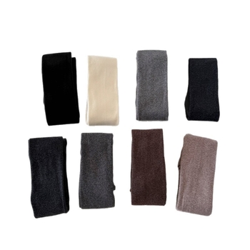 Ιαπωνικού στυλ βαμβατικά καλσόν με πόδι, μονόχρωμα, ζεστά, διαπνέοντα, με φλίς