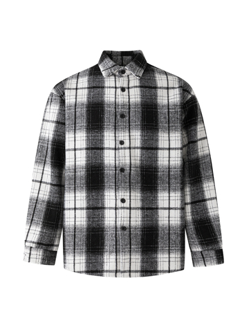 MYQ japanski stil retro karirana košulja-jacketa za muškarce, s dugim rukavima, zimsku debelu toplu, u korejskom stilu