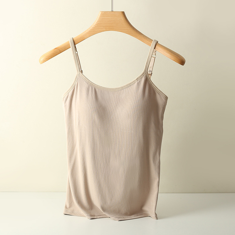 Mellpárnás camisole, egy darab kosár, pántok sling típusú