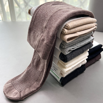 Βαμβατικές κάλτσες με πόδι, ελαφριά συμπίεση, μεσαίο πάχος, απορρόφηση ιδρώτα, περιεκτικότητα σε βαμβάκι 30–50%