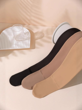 Najlonke s elastanom, visoka elastičnost, debeo materijal, 3D uzorak, all-in-one dizajn