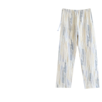 Σετ δύο τεμαχίων μετά τον τοκετό από 100% βαμβάκι: φούστα με παντελόνια από γάζα διπλού επιπέδου, νυχτικό θηλασμού για καλοκαίρι