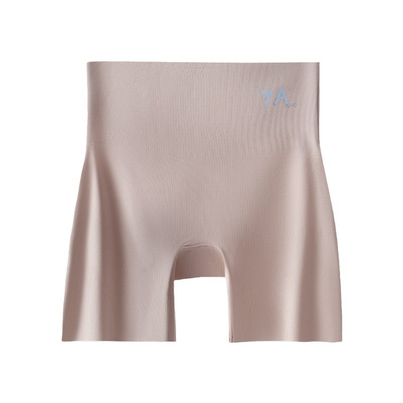 Saugūs šortai su aukštu juosmeniu, antibakterinė įdėklas kirkšnies srityje, kvėpuojantis Jacquard ice silk audinys, 80% nailonas, kirkšnies pamušalas 96% viskozė 4% elastanas