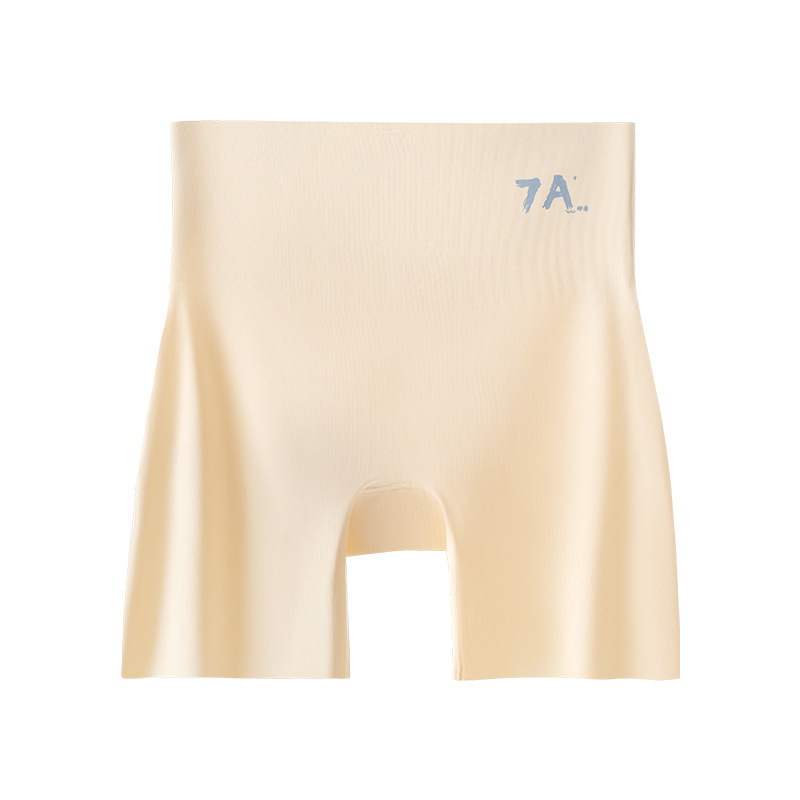 Saugūs šortai su aukštu juosmeniu, antibakterinė įdėklas kirkšnies srityje, kvėpuojantis Jacquard ice silk audinys, 80% nailonas, kirkšnies pamušalas 96% viskozė 4% elastanas