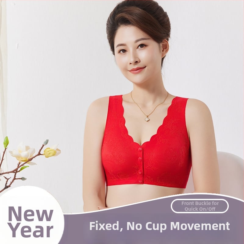 Be siūlių liemenėlių-stiliaus krūštis su priekinė užsegama; nailono audinys; įdėklas viskozė 80–90%; pilnas puodelis; fiksuotos petnešos