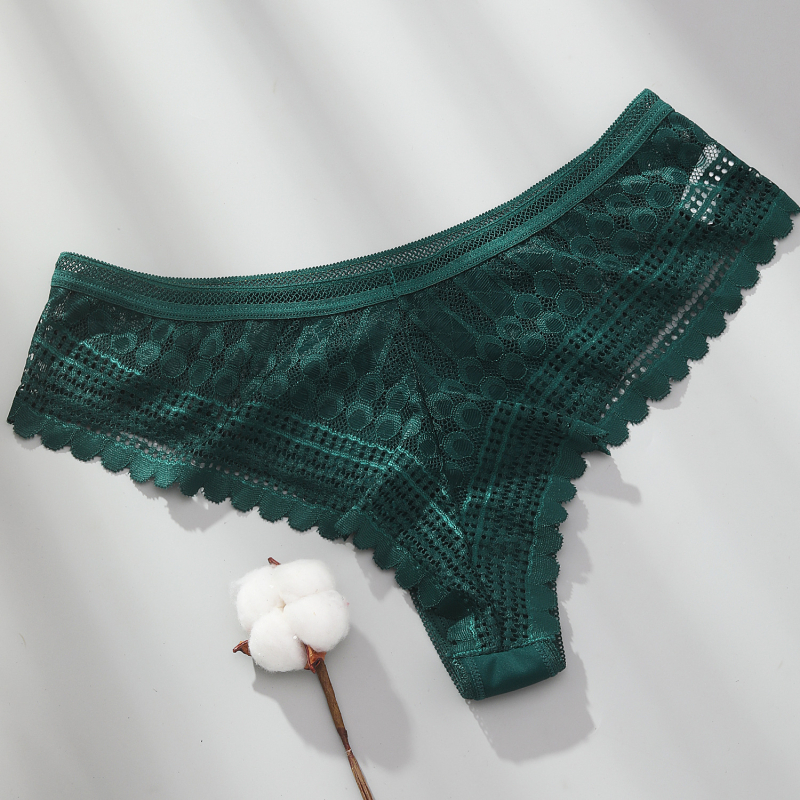 Ženske gaćice od pamuka bezšivne, brazil stil, niska linija struka, jacquard tkanina, 80–90% pamuka