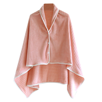 Μετά τον τοκετό μανδύας γαλουχίας σε στυλ καρντιγκάν, φλανέλ 100% πολυεστέρας, χωρίς μανίκια, βαρύ ύφασμα 251–300 g/m², κατάλληλος για φθινόπωρο και χειμώνα και για όλες τις εποχές