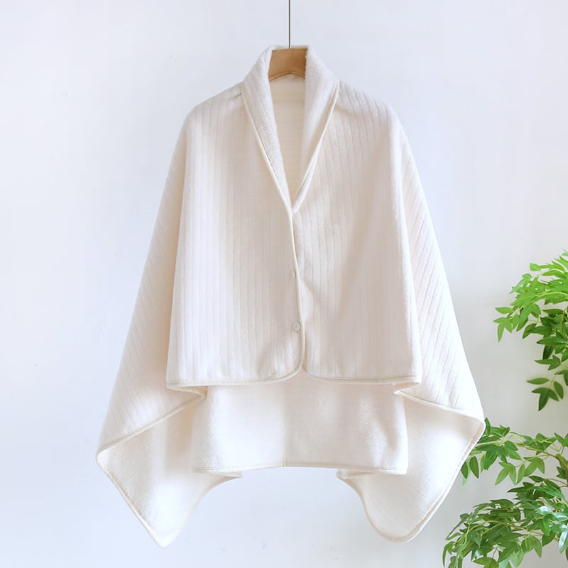 Μετά τον τοκετό μανδύας γαλουχίας σε στυλ καρντιγκάν, φλανέλ 100% πολυεστέρας, χωρίς μανίκια, βαρύ ύφασμα 251–300 g/m², κατάλληλος για φθινόπωρο και χειμώνα και για όλες τις εποχές