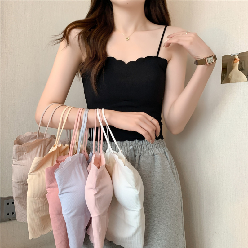 Bezrameni top za prsa s punim čašicama, tanke oblikovane čašice, Ice Silk tkanina, najlon smjesa, prozračan