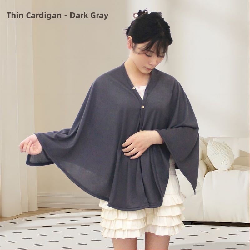 Κάλυμμα θηλασμού για εγκύους — διαπνέον πολυεστερικό ύφασμα, υπερ-λεπτό 81–100 g/m², βασικό 70–80% πολυεστέρας, μανίκια 3/4, πολυλειτουργικό ελαφρύ σάλι για θηλασμό σε όλες τις εποχές