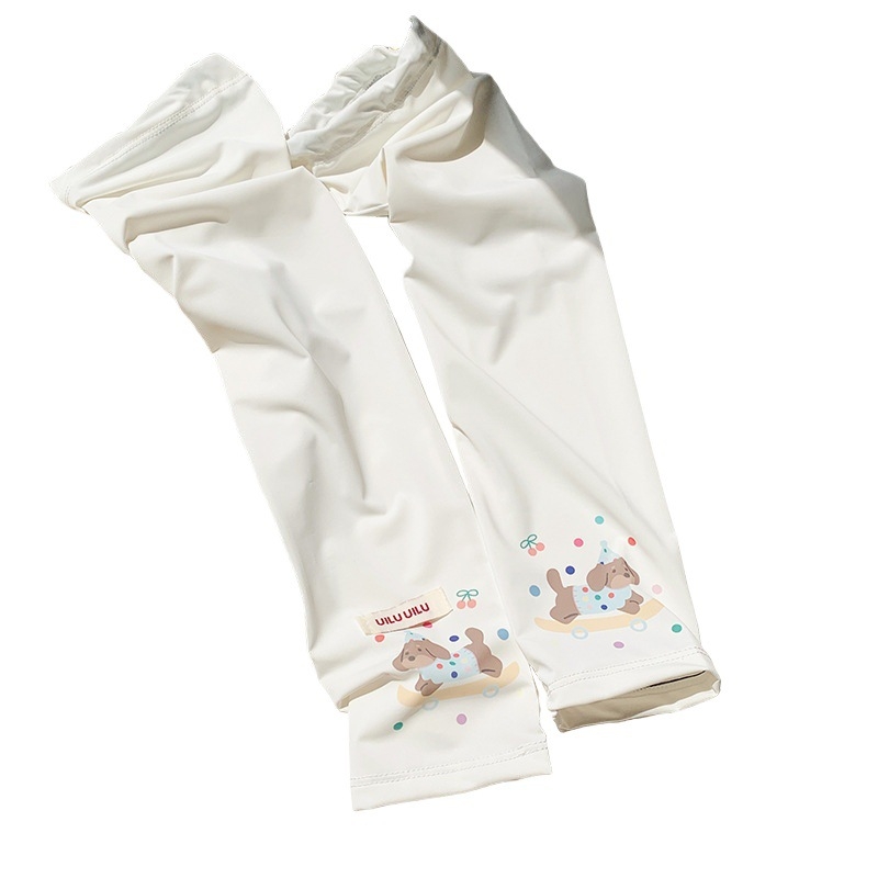 Rukavne zaštite od sunca za ljeto, opuštene, prozračne Ice Silk tkanine, minimalistički dizajn, mješavina poliestera, sadržaj 11–20%