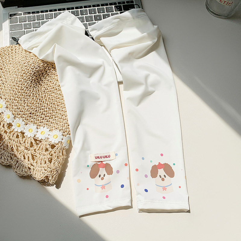 Rukavne zaštite od sunca za ljeto, opuštene, prozračne Ice Silk tkanine, minimalistički dizajn, mješavina poliestera, sadržaj 11–20%