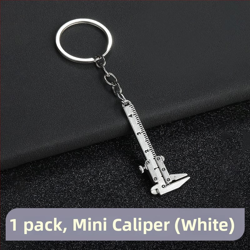 Пластмасов верниер калипер за домашно използване, миниатюрен измервателен инструмент за бижута и гривни, високопрецизен, със часовник