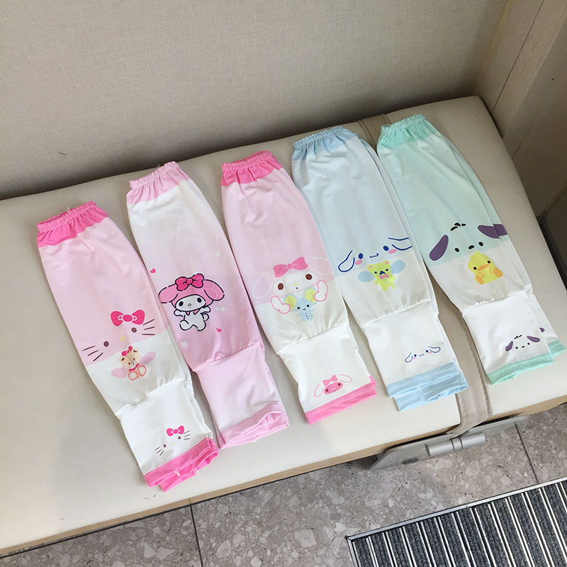 Детски UV защита ръкави, Ice Silk, 61-70% полиестер, тънки летни ръкави, пролет 2025