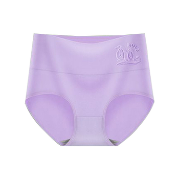 Chiloți de damă din bumbac, talie înaltă, susținere a abdomenului, respirabili, antibacterieni