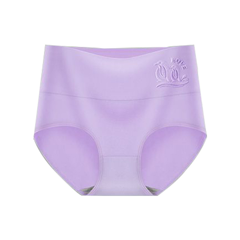 Chiloți de damă din bumbac, talie înaltă, susținere a abdomenului, respirabili, antibacterieni