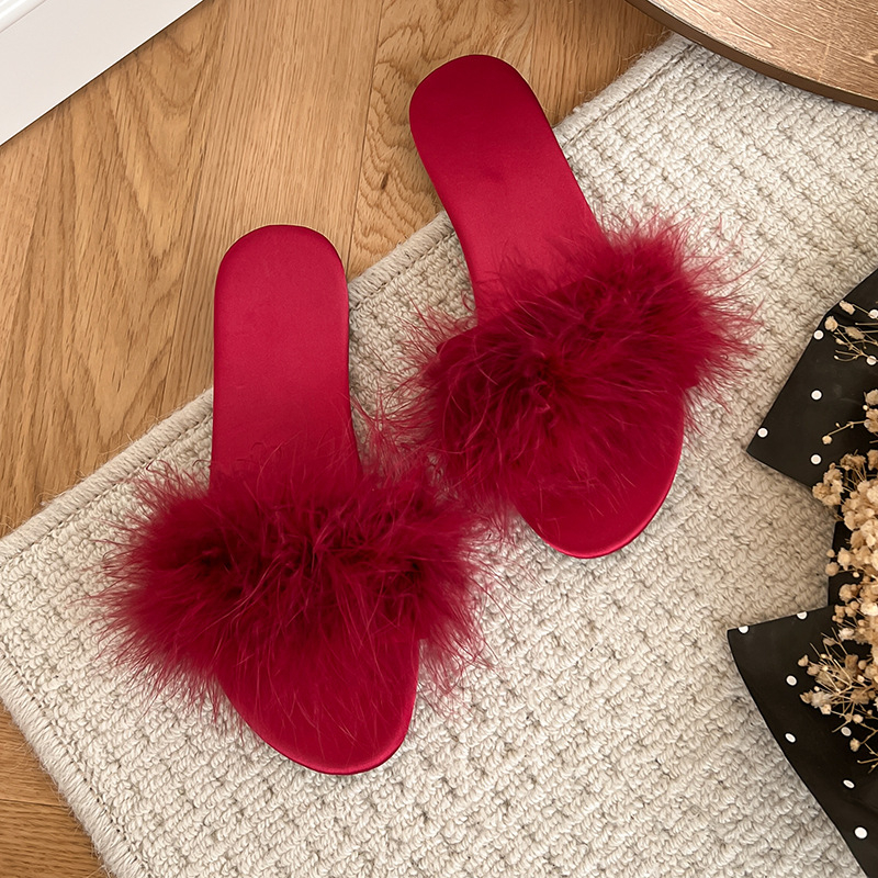 Sieviešu kāzu iekšējās čības ar zīda augšdaļu, PVC zole, korejiešu stils, piemērots vasaras un rudens sezonai, zolītes biezums zem 1,5 cm