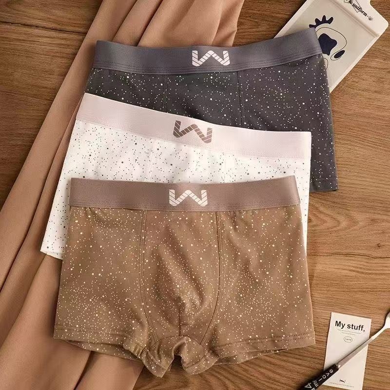 Παιδικά μποξέρ από 100% βαμβάκι, μεσαία μέση, σχέδιο κυματισμού, 90–95% βαμβάκι, αναπνεόμενα, γρήγορο στέγνωμα