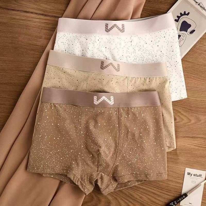 Παιδικά μποξέρ από 100% βαμβάκι, μεσαία μέση, σχέδιο κυματισμού, 90–95% βαμβάκι, αναπνεόμενα, γρήγορο στέγνωμα