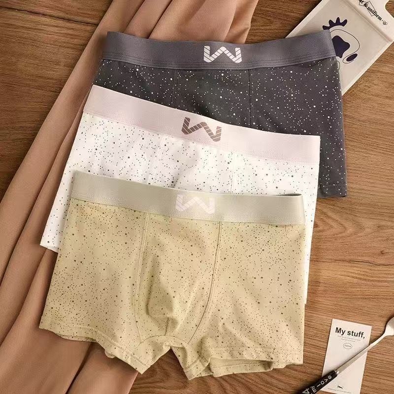 Παιδικά μποξέρ από 100% βαμβάκι, μεσαία μέση, σχέδιο κυματισμού, 90–95% βαμβάκι, αναπνεόμενα, γρήγορο στέγνωμα