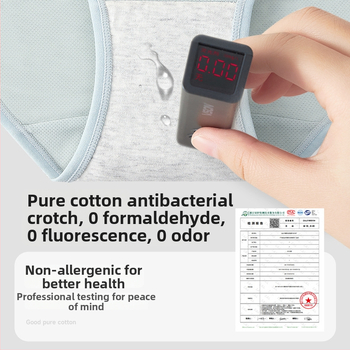 Moteriškos menstruacijų kelnaitės su aukštu liemeniu, trijų sluoksnių nepralaidumas, kvėpuojančios, greitai džiūstančios, pagrindinis audinys: nailonas, intymi įdėklas: medvilnė