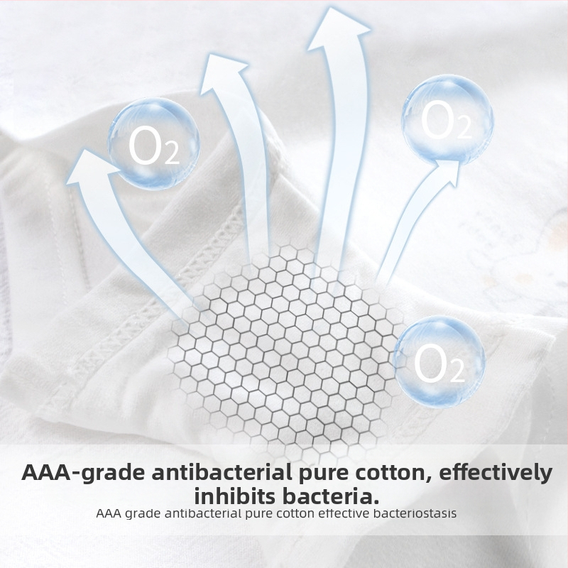 Beth tüdrukutele puuvillased aluspüksid (95% puuvill; ohutusklass A; vanus 3-8 aastat)