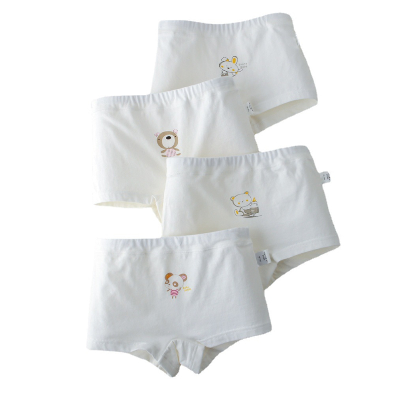 Beth tüdrukutele puuvillased aluspüksid (95% puuvill; ohutusklass A; vanus 3-8 aastat)