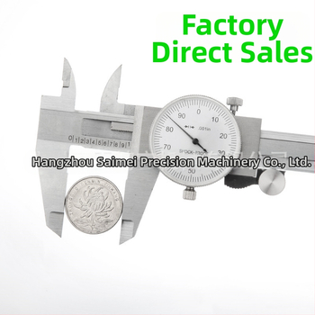 Dial tolómérő, 0-150 mm / 0-6 in, felbontás 0.001 in