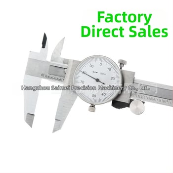 Dial tolómérő, 0-150 mm / 0-6 in, felbontás 0.001 in