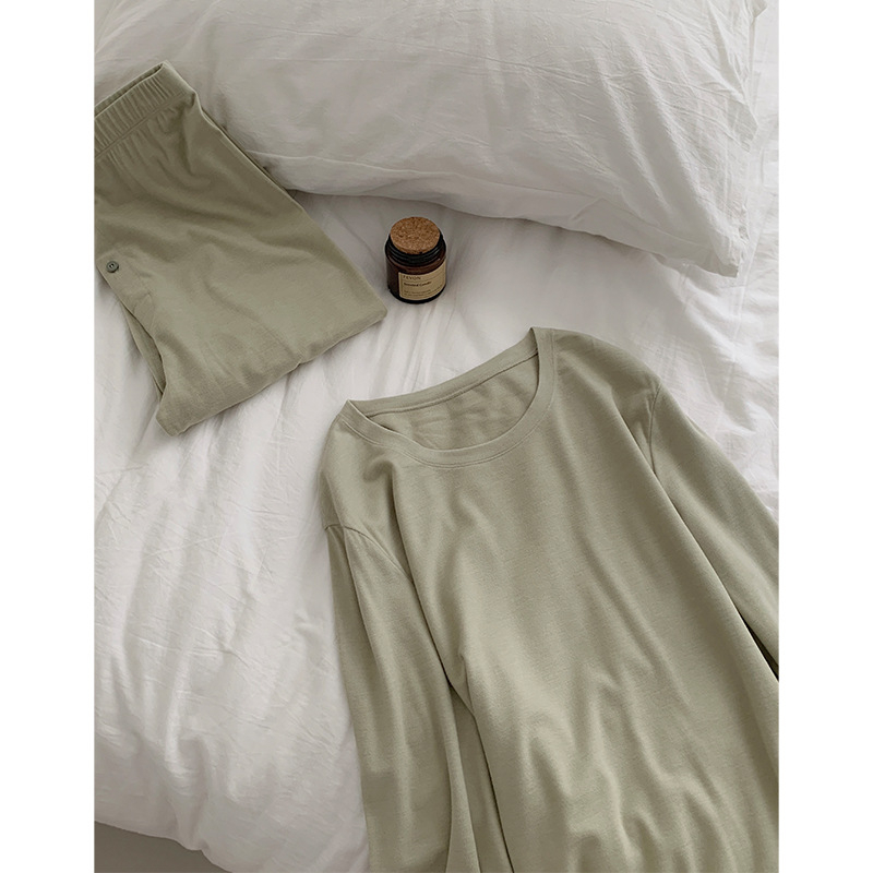 Унисекс термален комплект от две части – топ с дълъг ръкав и панталони, средно тежък плат, Liser + вискоза, 44% акрил, 11% еластан