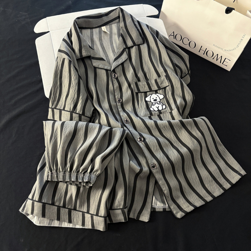 Muški pidžama set: Cloud Cotton, kratki rukavi, šorcevi, lagana tkanina, pogodno za proljeće, ljeto i jesen