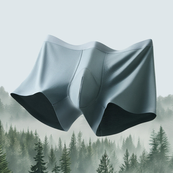 Vyriskos apatiniai su U‑forma kišene, be siūlių, kvėpuojantys, Modal 90% audinys, tarpvietės įdaila viskozė 95%